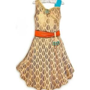 Disney Store Pocahontas Princess Dress up Halloween costume girls size 9-10